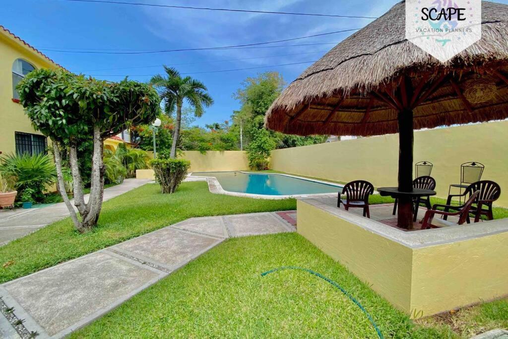 Вилла Amplia Y Calida Casa Cerca De Plaza Las Americas Канкун Экстерьер фото
